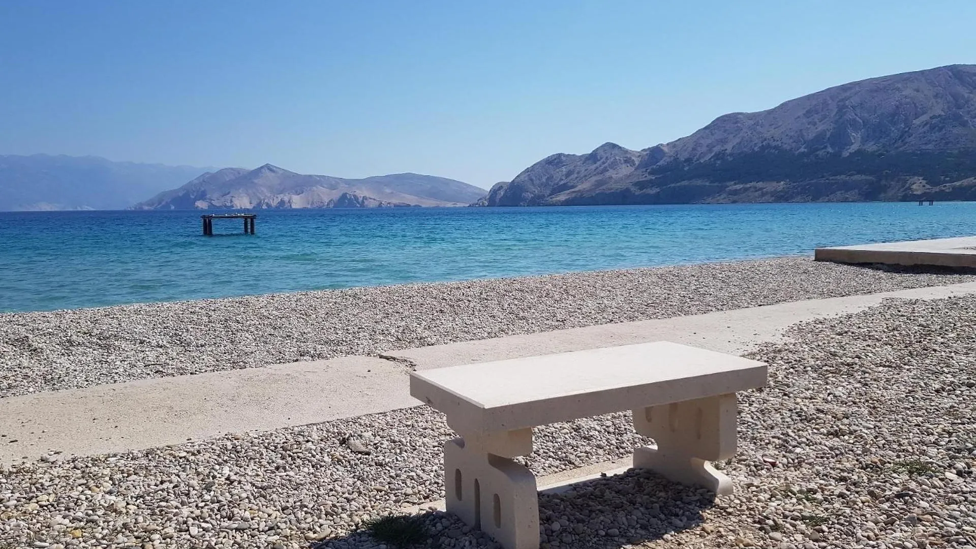 アパート Appartement In Baska Mit Grill - B59636